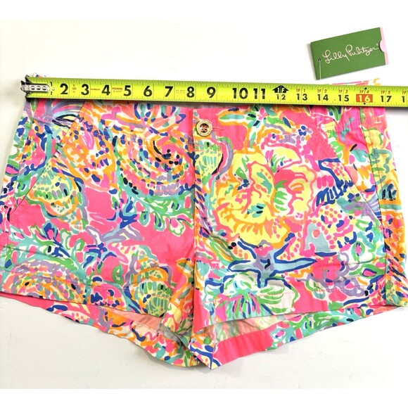 Lilly Pulitzer The Kerrie Shorts Women's Size 8 NEW Coral Reef Island Seacret - Picture 5 of 7